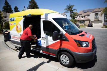 Air conditioner replacement in Moorpark, California.